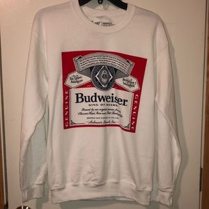 NWT Budweiser Sweatshirt
